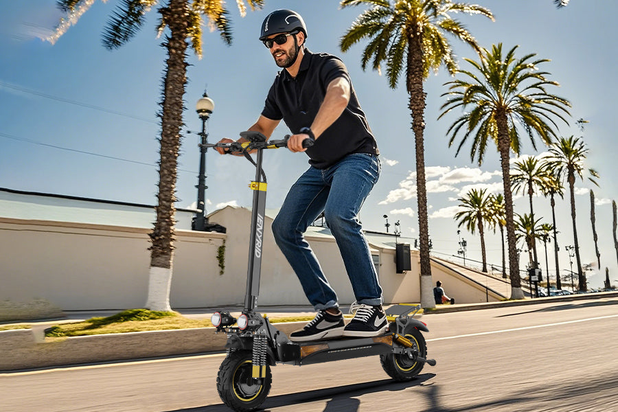 Dual Motor Electric Scooters | iENYRID Scooters - Off Grid Apartments With Electric Scooters And Surf Rentals