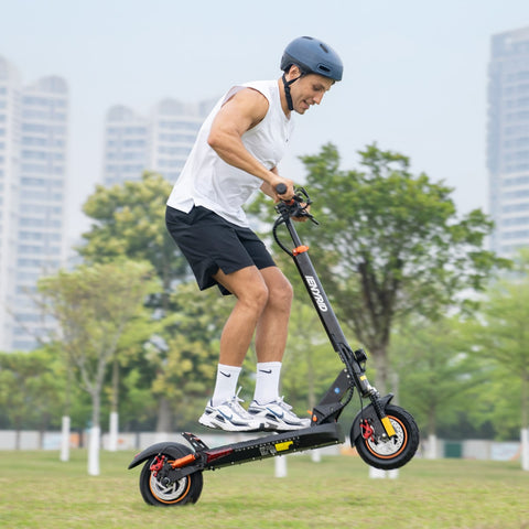 iENYRID M4 Pro S+ 2024 Neue Version E-Scooter, großes Display, 800-W-Offroad-E-Scooter, 48-V-12,5-Ah-Akku, 30 km große Reichweite