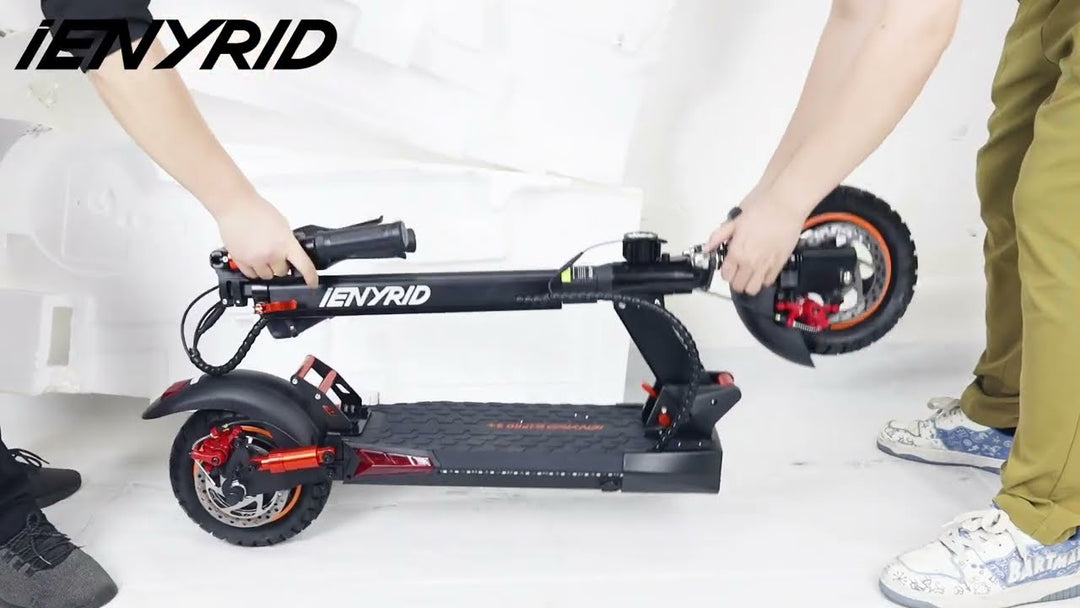 Déballage et installation iENYRID M4 Pro S+ Nouvelle version du scooter électrique 
