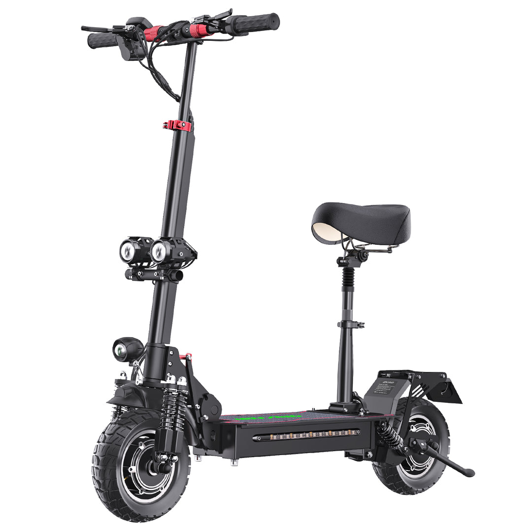 iENYRID ES10 Dual Motor Electric Scooter, 2000W Powerful Electric Scooter, Max Speed 31 Mph, Long Range 38 Miles, 48V 20Ah Battery, Max Load 330 Lbs