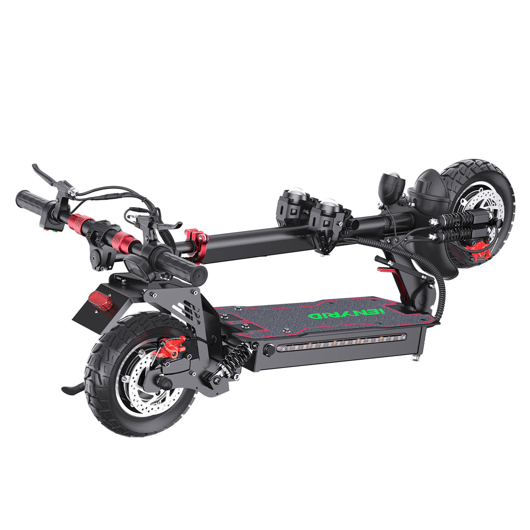 iENYRID ES10 Dual Motor Electric Scooter, 2000W Powerful Electric Scooter, Max Speed 31 Mph, Long Range 38 Miles, 48V 20Ah Battery, Max Load 330 Lbs