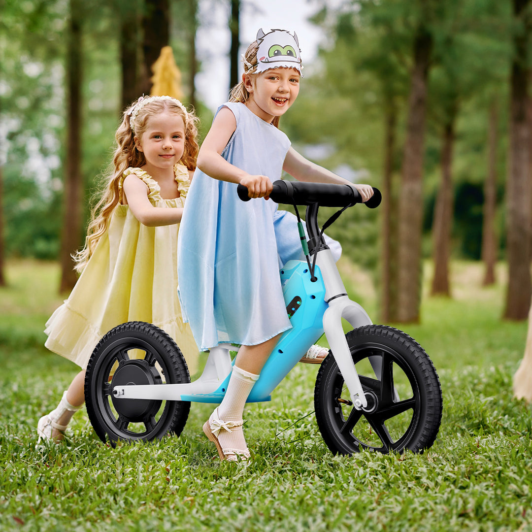 Aokda K8 Kids Balance Bike forl kids 2-6 years old with 180W motor, max speed 12 km/h