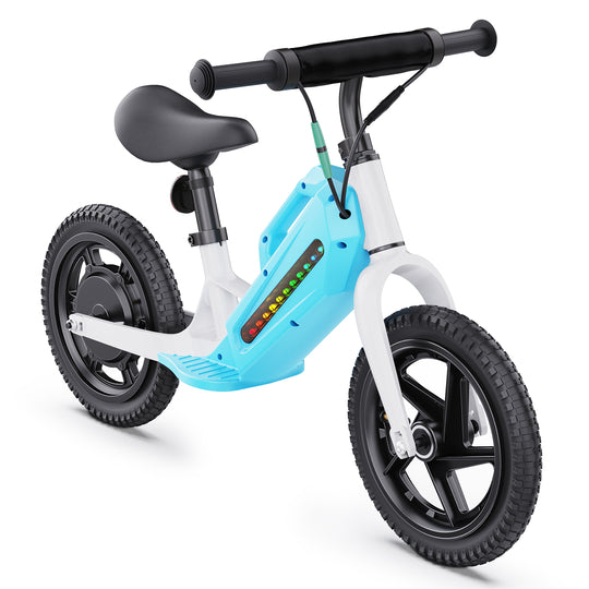 Aokda K8 Kids Balance Bike forl kids 2-6 years old with 180W motor, max speed 12 km/h