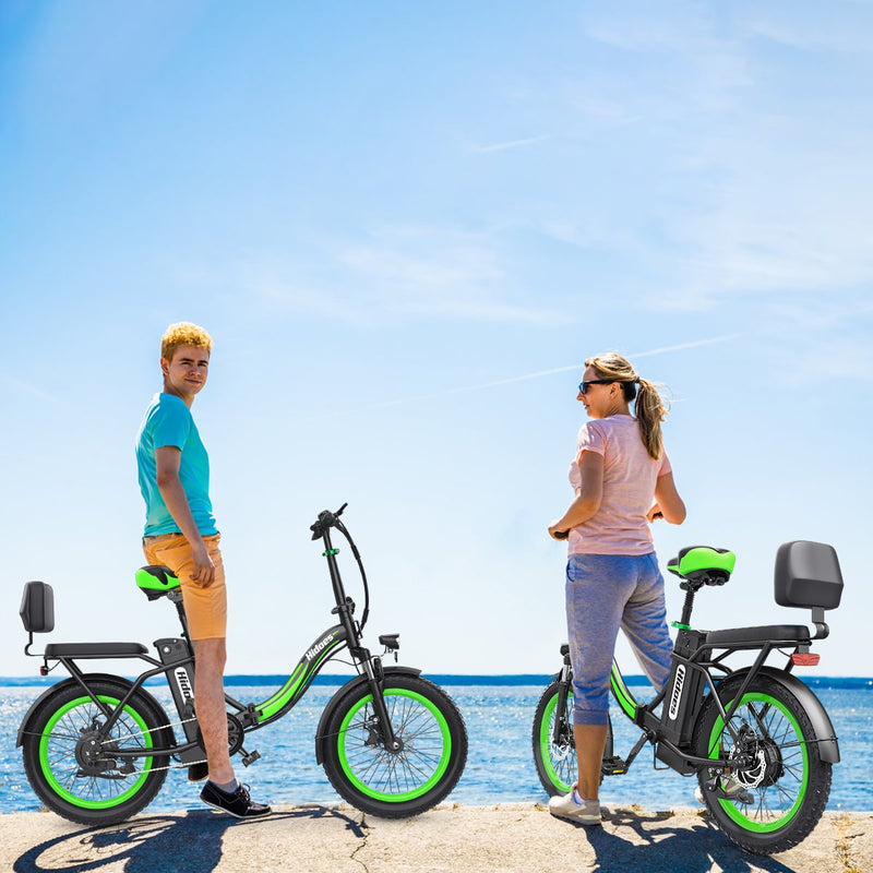 Hidoes C1 Folding Electric Bike, E-Bike with Removeable Battery, 750W Motor, 48v 13Ah Battery, Fast Speed 25 MPH, Long Range 22 Miles