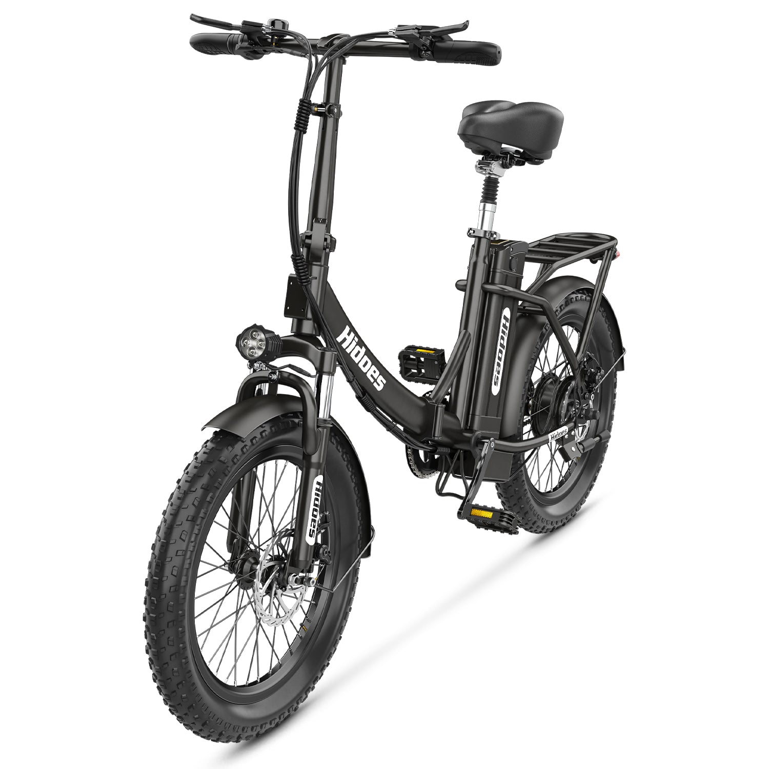 Hidoes® C2: Elevate Your Commute with an 800W Folding Electric Bike, 48V 12Ah Battery, and 35-Mile Long Range