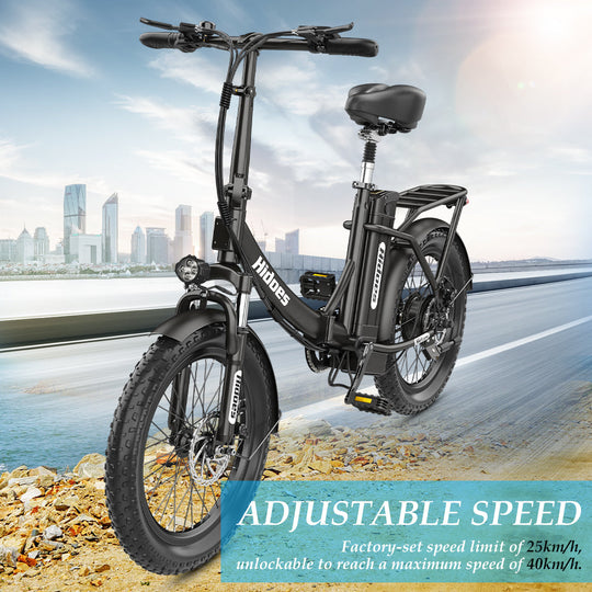 Hidoes® C2: Elevate Your Commute with an 800W Folding Electric Bike, 48V 12Ah Battery, and 35-Mile Long Range