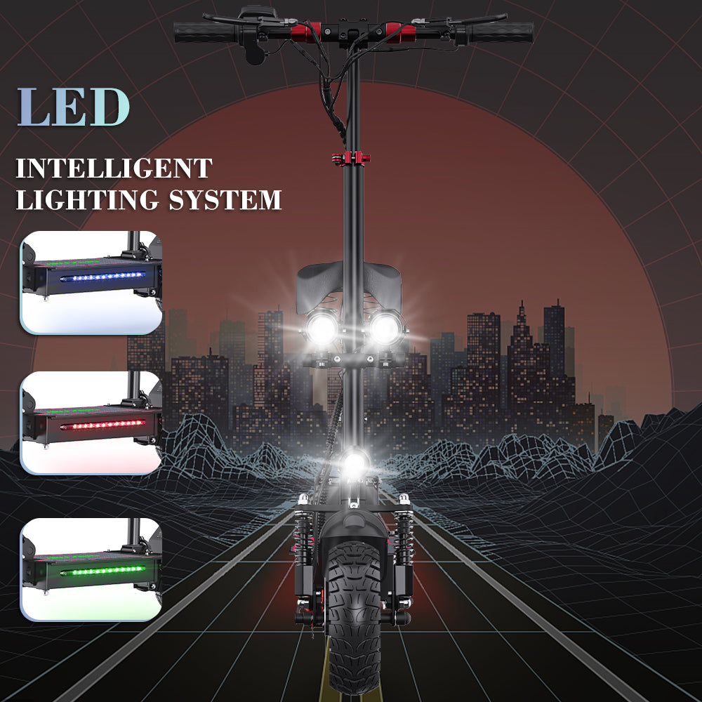 iENYRID ES10 dual 1000W motor electric scooter with brightness LED Light