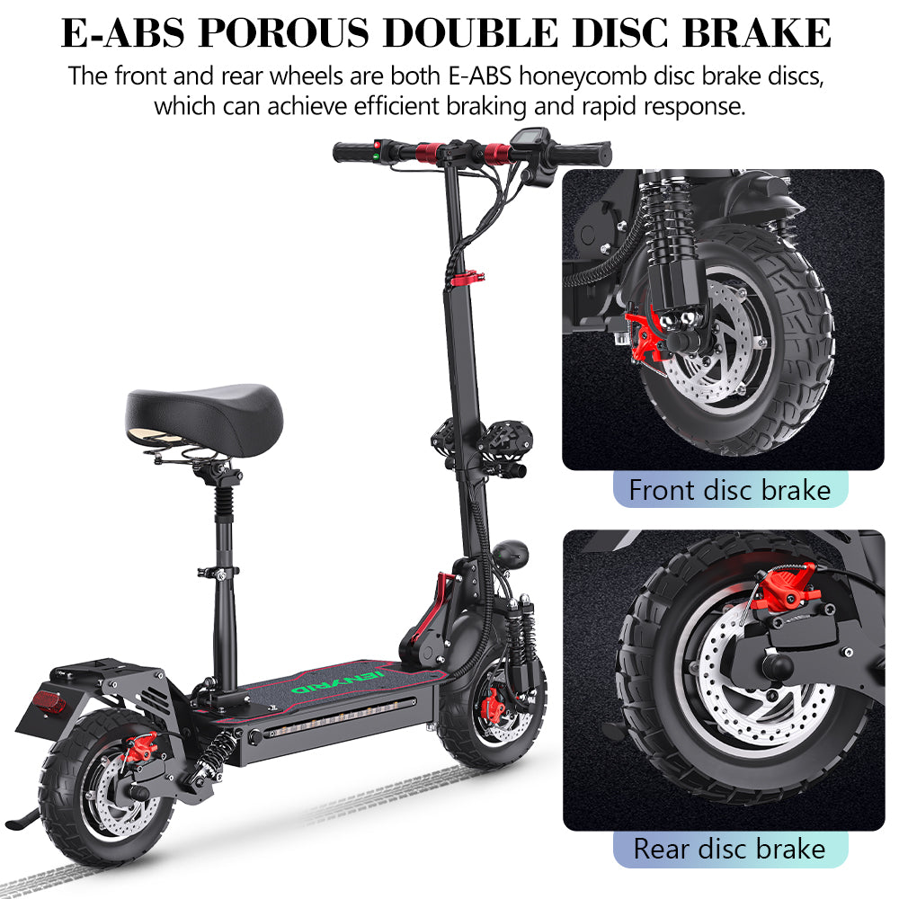 iENYRID ES10 dual 1000W motor electric scooter with E-ABS+ Dual Disc Brake
