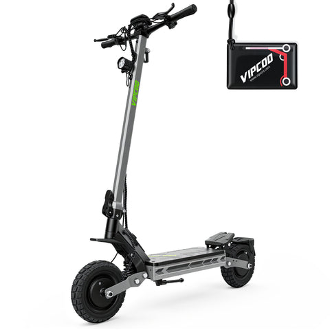 VIPCOO VS2 Pro 2000W Dual Motor Electric Scooter – 35 MPH, NFC Unlock, Foldable
