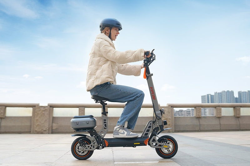 VIPCOO VS2 folding electric scooter with seat