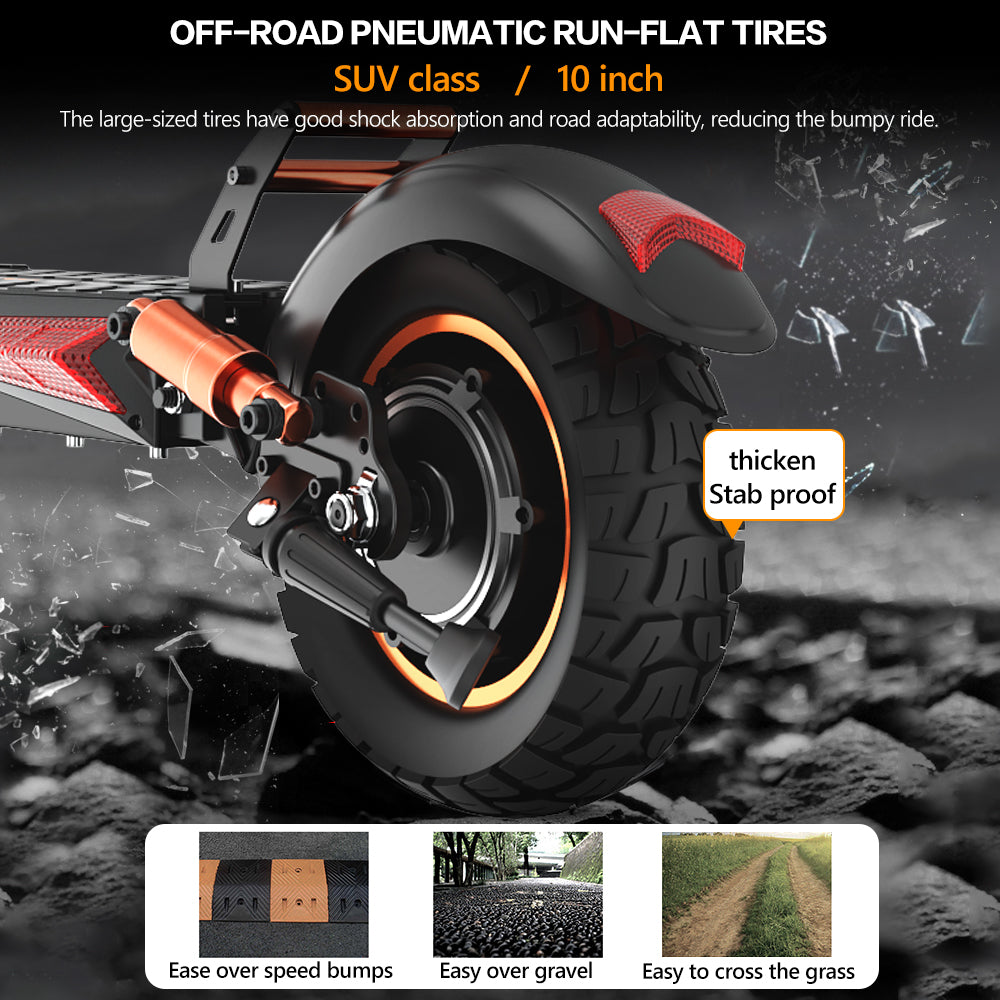 iENYRID M4 Pro S+ electric scooter off road all terrain with 10" solid tire
