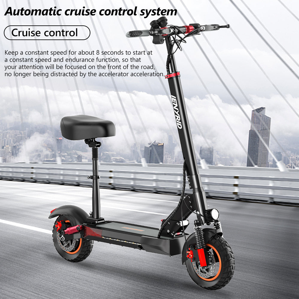 iENYRID M4 off road electric scooter with cruise control