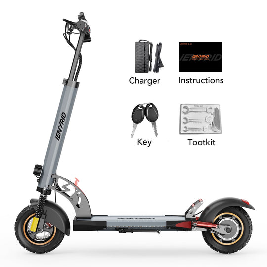 iENYRID A1 Folding Electric Scooter for Commuter, 800W Electric Scooter with 48V 12.5Ah Battery, Max Speed 45km/h, 20 Mi Distance, Max Load 265 Lbs