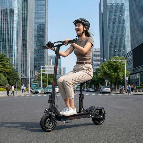 iENYRID S3 800W Off Road Electric Scooter – 28 MPH, NFC Unlock, 10" Tubeless Tires