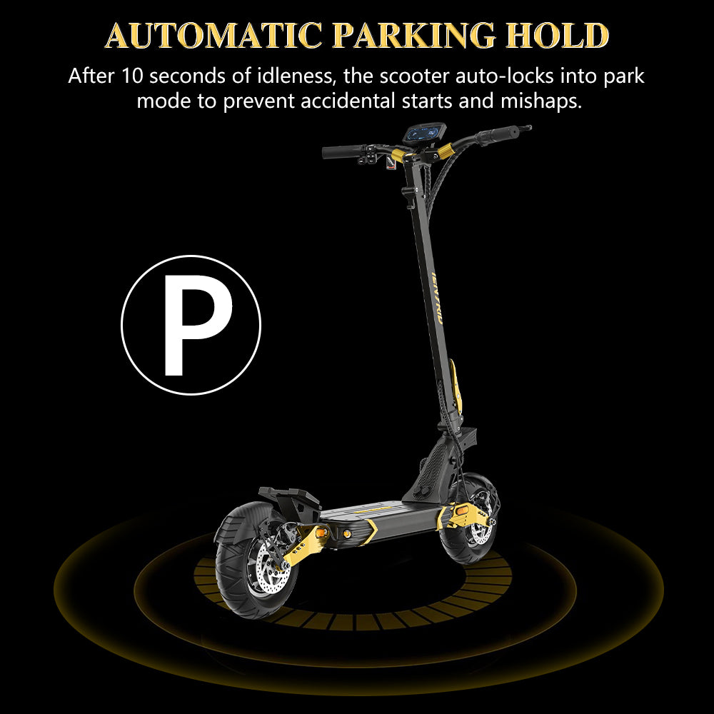 iENYRID ES30 2400W Dual motor electric scooter off road all terrain for adults with automatic partking hold mode