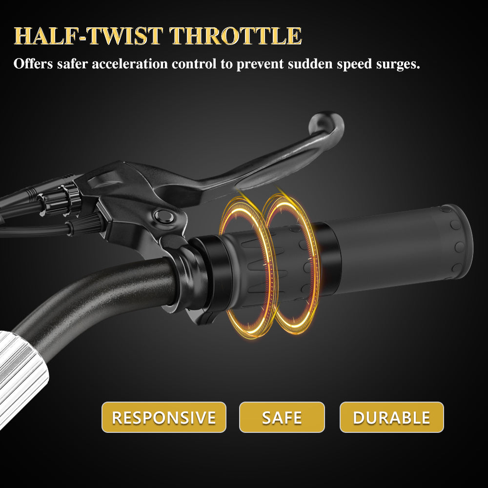 iENYRID ES30 2400W Dual motor electric scooter off road all terrain for adults with half-twist throttle