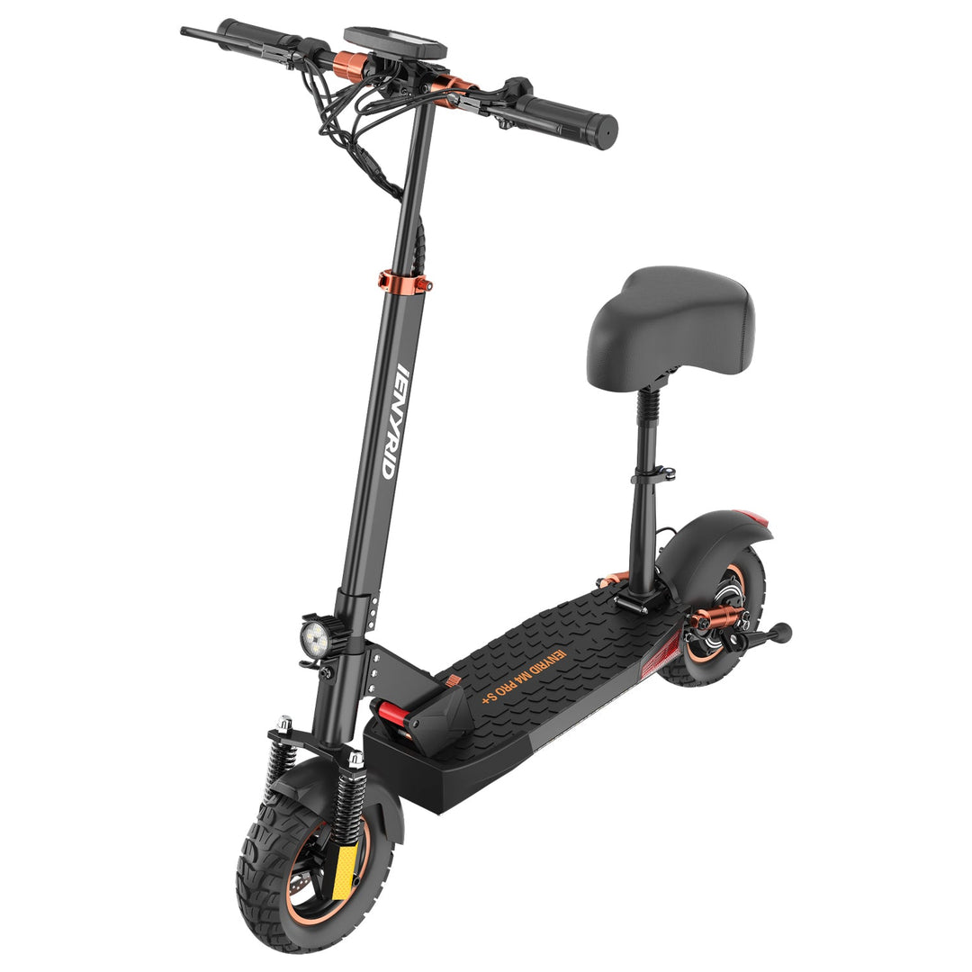 iENYRID M4 Pro S+ 2024 New Version Electric Scooter with Large Size Display, 800W Off Road Electric Scooter, 48V 12.5Ah Battery, 18.6 Miles Long Range