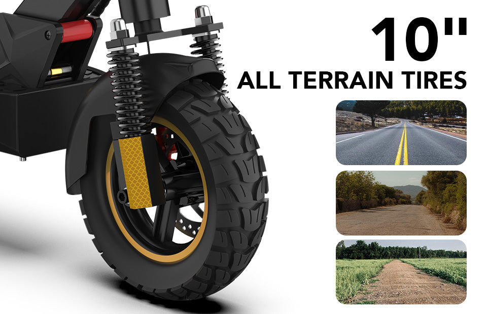 iENYRID M4 Pro S+ 2024 Gold Electric Scooter with 10" all terrain air tires