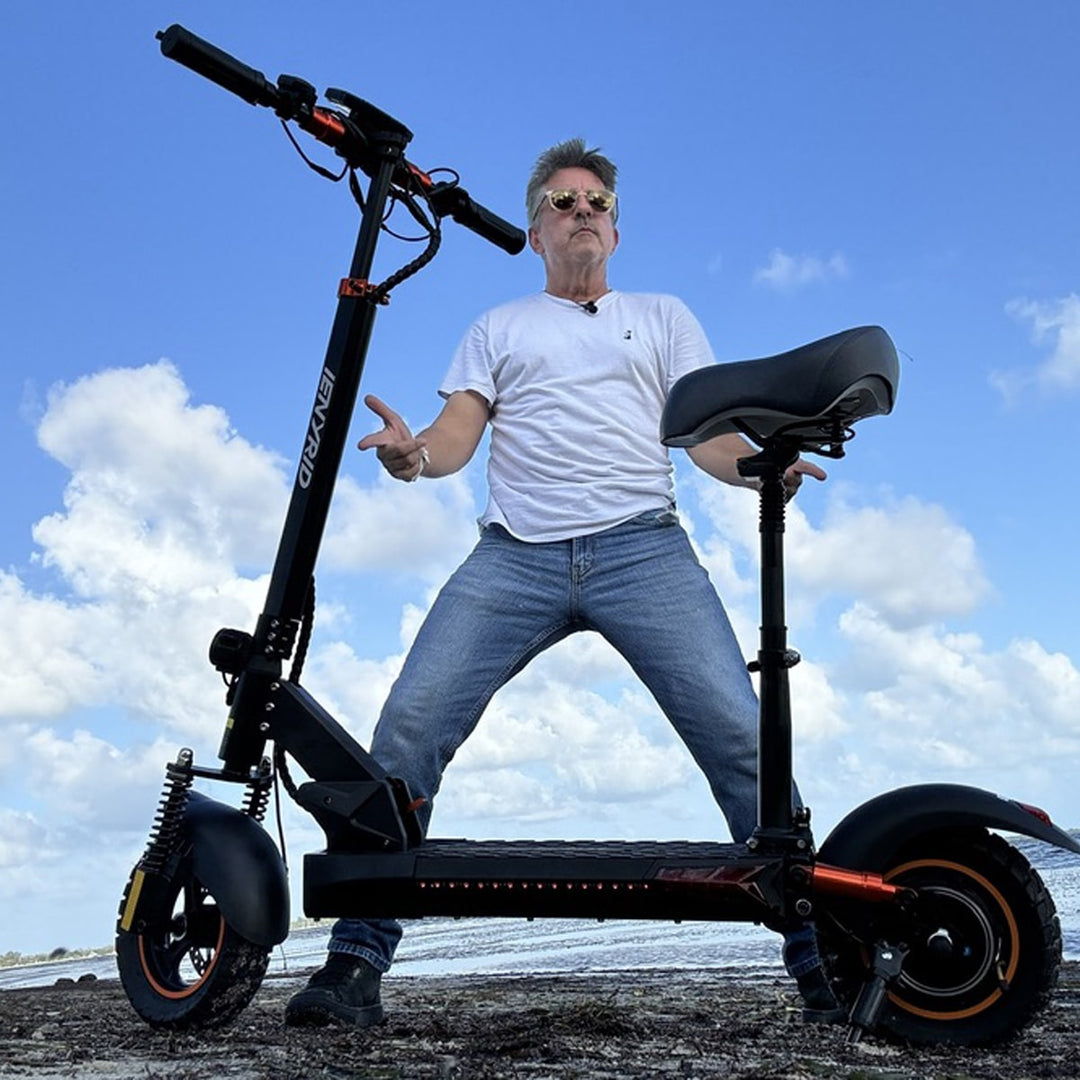 iENYRID M4 Pro S+ 2024 New Version Electric Scooter with Large Size Display, 800W Off Road Electric Scooter, 48V 12.5Ah Battery, 25 Miles Long Range