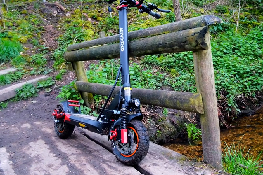 iENYRID M4 electric scooter off road