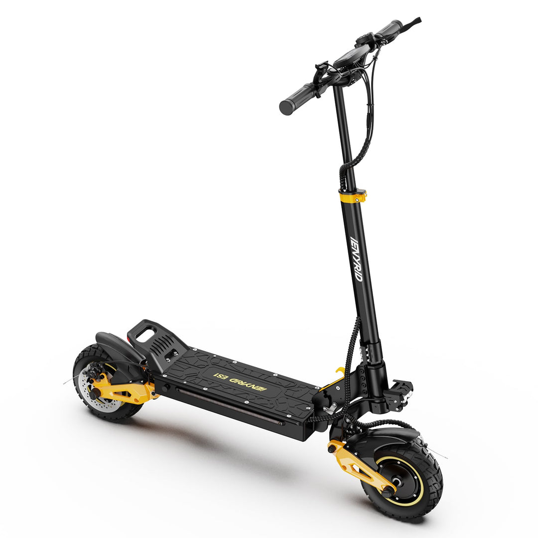 iENYRID ES1  Dual Motor Off-Road Electric Scooter for Adults: Dual 1200W Motors, 48V 20.8AH Battery, 37 mph Speed, 31-37 Miles Range, 265 lbs Load.