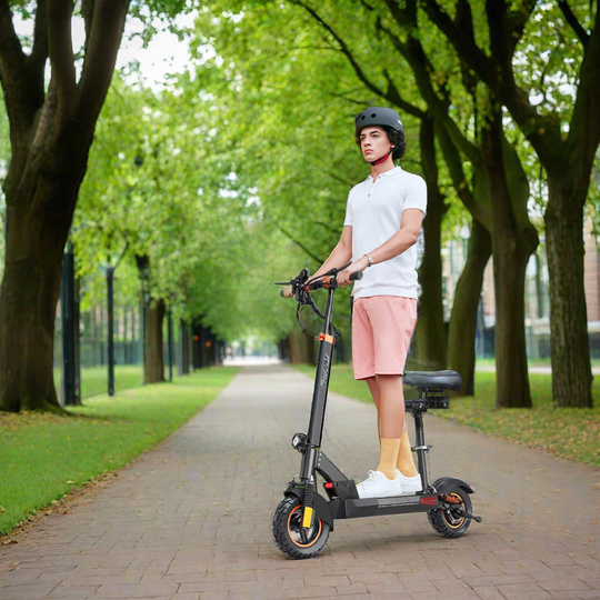 iENYRID M4 Pro S+ Max Electric Scooter with Seat, 800W Off Road Electric Scooter, 48V 20Ah Battery, Long Range 40-75 km, Max Speed 45km/h, 330 Lbs