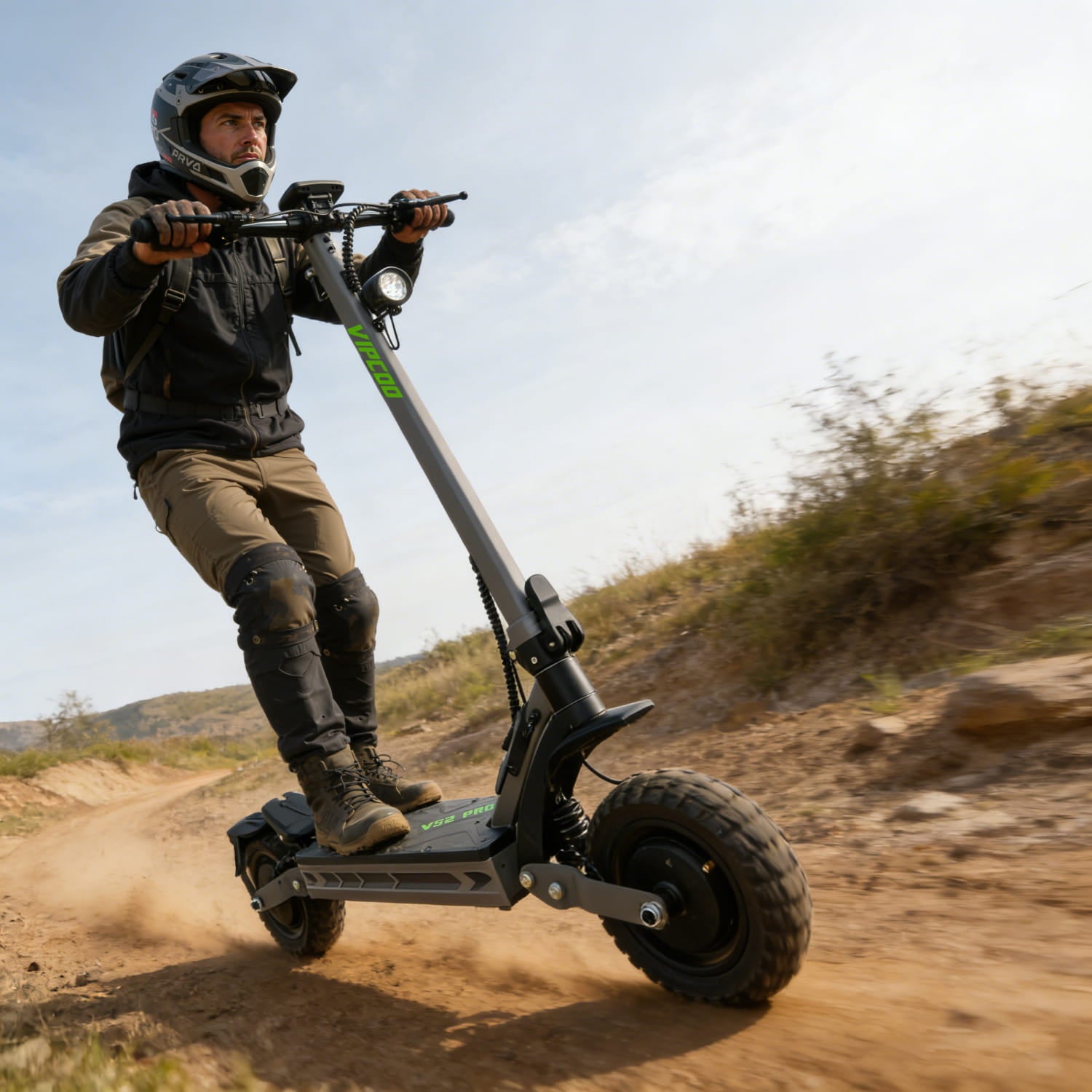 VIPCOO VS2 Pro 2000W Dual Motor Electric Scooter | 35 MPH NFC